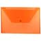 JAM Paper 9.75" x 14.5" Plastic Snap Closure Envelopes, 12ct.